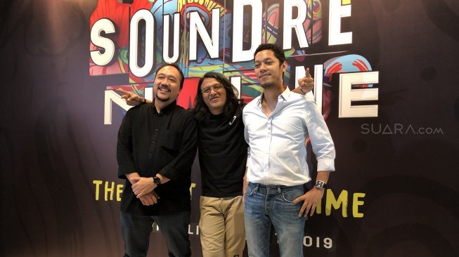 Konfrensi pers Soundrenaline 2019. [Revi C Rantung/Suara.com]