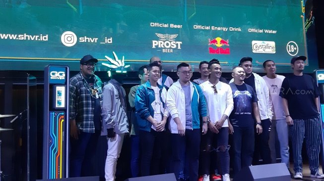 Jumpa pers SHVR Ground Festival 2019 di Plaza Senayan, Jakarta Pusat, Kamis (1/8/2019). [Sumarni/Suara.com]