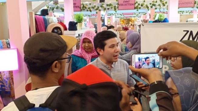 Haikal Kamil di acara Celebrity Market Bazaar. [Tangcity Mall]