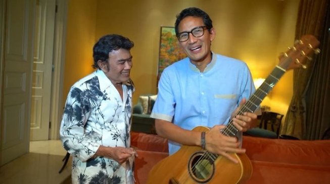 Rhoma Irama Sebut Sandiaga Uno Pria Idaman