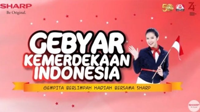 Sharp menggelar Sharp Lovers Day dalam merayakan hari Kemerdekaan Indonesia. [Sharp Electronics Indonesia]