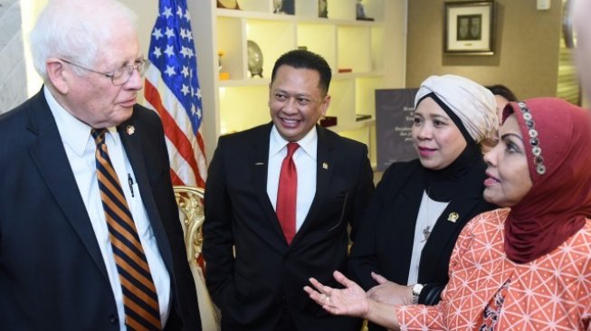 Bambang Soesatyo Dorong Peningkatan Kerja Sama Ekonomi Indonesia dan AS