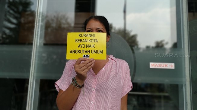 Gugat Udara Jakarta, Melanie Subono: Bernafas Hak Gue Tanpa Harus Politis