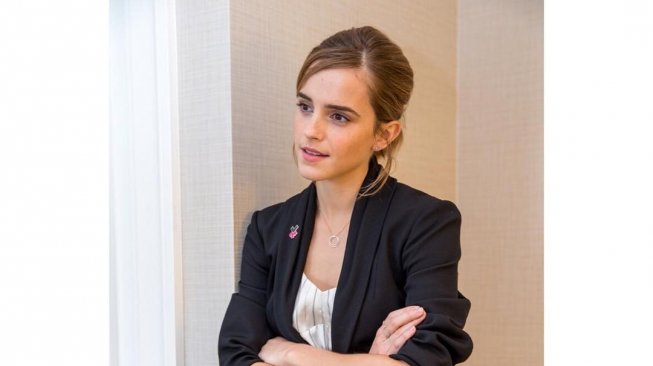 Jadi Wonder Woman, Ini Gaya Emma Watson di Ulang Tahun JK Rowling