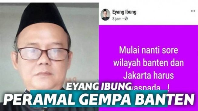 Sosok Eyang Ibung, Ramalkan Gempa Banten 4 Jam Sebelum Kejadian!