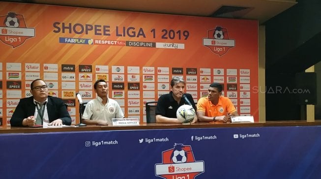 Persija Jakarta Ditahan Arema FC di SUGBK, Julio Banuelos Kecam Wasit