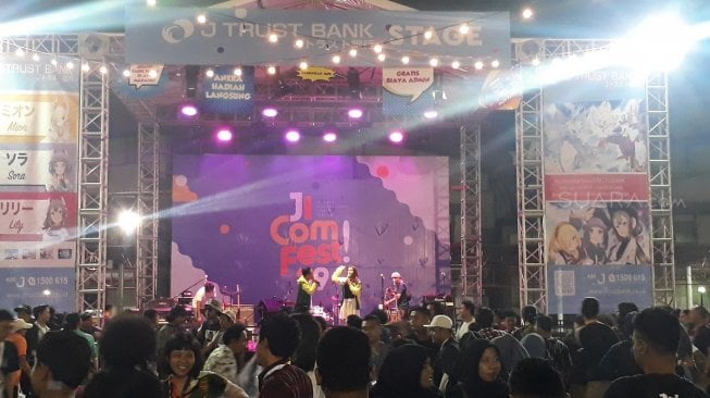 Jakarta Mati Lampu, JICOMFEST 2019 Hari Kedua Tetap Diserbu Pengunjung