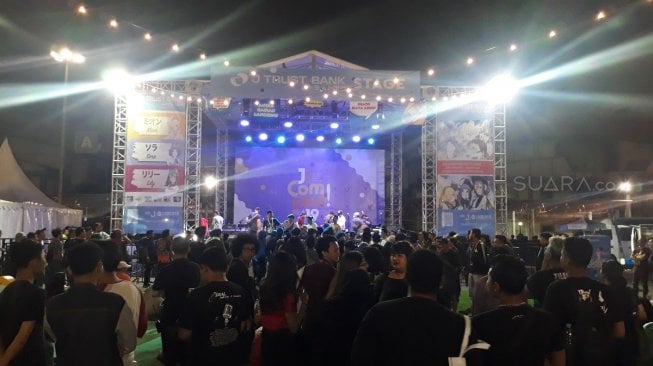 JICOMFEST 2019 di JIExpo Kemayoran, Jakarta Pusat, Minggu (4/8/2019). [Ismail/Suara.com]