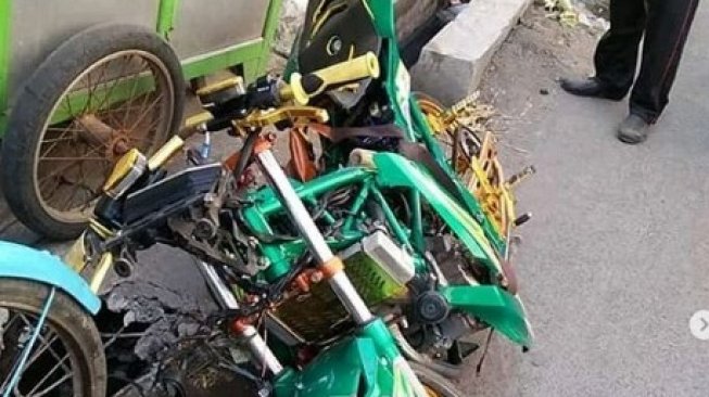 Bandel, Pemotor di Sidoarjo Tabrak Orang Usai Diperingati Polisi