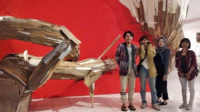 Biennale Jogja XV Equator #5 2019. (Suara.com/Putu Ayu)