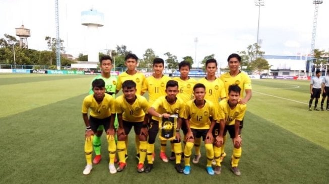 Timnas Malaysia U-16 di ajang Piala AFF U-15. [FAM_Malaysia / Twitter]