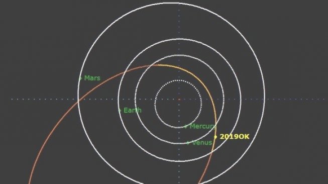 Asteroid 2019OK. [Phsy]
