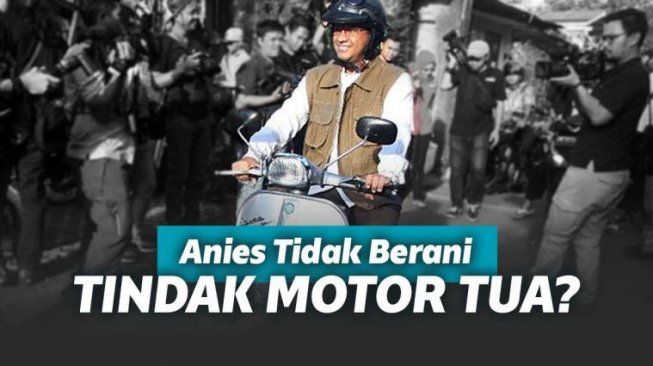 Anies Tak Tindak Motor Tua, Pengamat Transportasi: Dianggap Langgar HAM