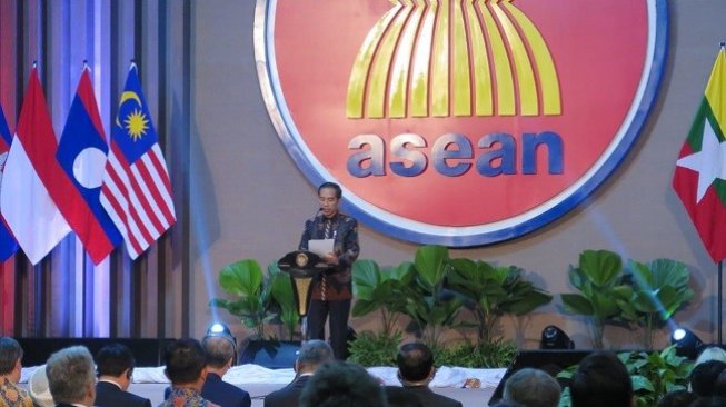 Resmikan Gedung Baru ASEAN, Jokowi Terkenang Waktu Jadi Gubernur DKI