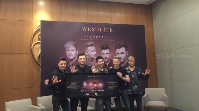 Westlife [Suara.com/Sumarni]