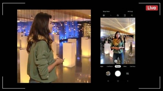 Peluncuran Samsung Galaxy Note 10 di New York, AS, Kamis (8/8/2019) dini hari WIB. [Screenshot Live Streaming @Samsung.com]
