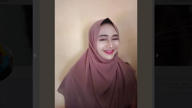 Makeup mengubah lelaki jadi cantik dan bikin pangling. [Twitter]