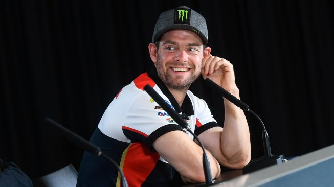 Cal Crutchlow saat menjalani MotoGP Brno. (motogp.com)