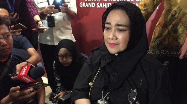 Wakil Ketua Dewan Pembina Partai Gerindra, Rachmawati Soekarnoputri. (Suara.com/Ummi Saleh)