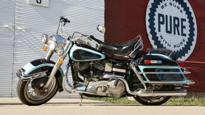 Harley-Davidson FLH 1200 Electra Glide. (Visordown)