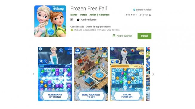 Game android dengan karakter terpopuler 2019. [Google Play Store]