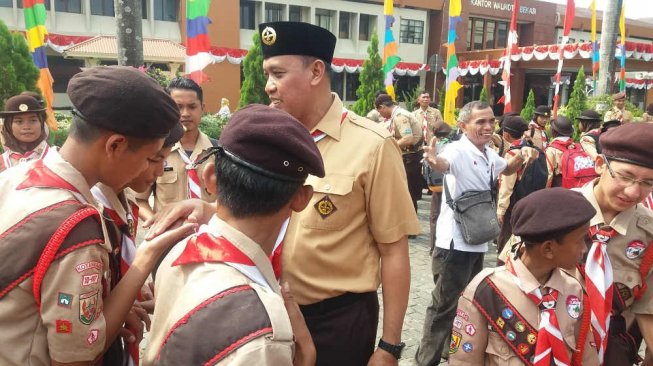 Wakil Wali Kota Bekasi Tri Adhianto Tjahyono. [Suara.com/M Yacub Ardiansyah]