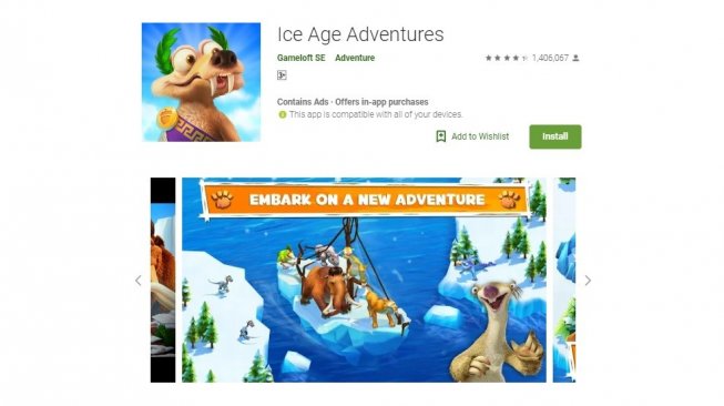 Game android dengan karakter terpopuler 2019. [Google Play Store]