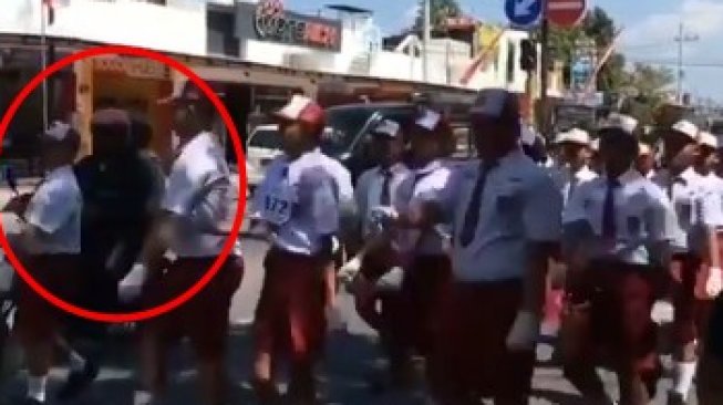 Viral Pemotor Menyerempet Bocah Peserta Gerak Jalan, Siapa yang Salah?