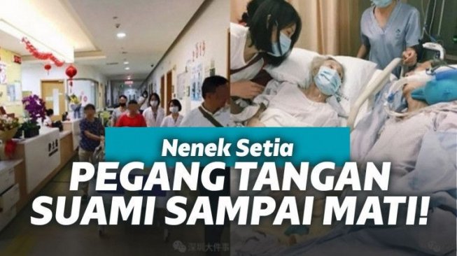 Nenek Ini Tatap dan Pegang Tangan Suami Sebelum Ajal Menjemput!