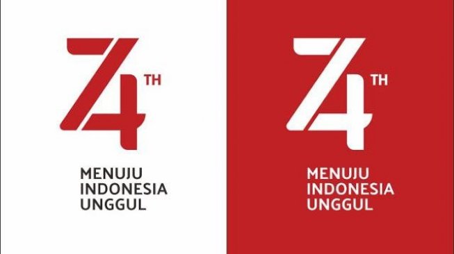 Resmi Ini Logo HUT RI Ke 74 Menuju Indonesia Unggul