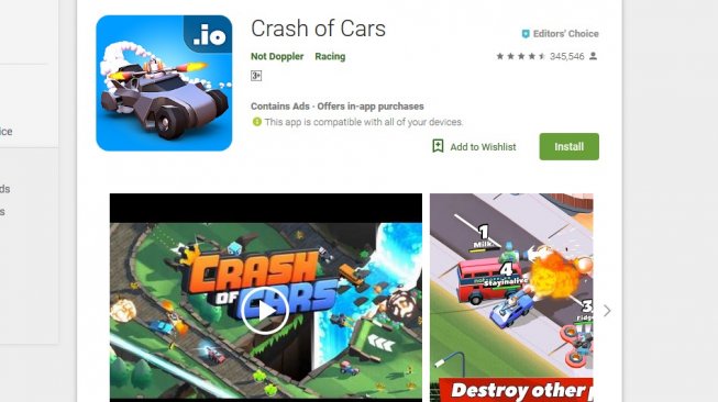 Crash of Cars [Lilithgame].