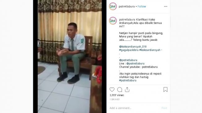 Koko Ardiansyah - (Instagram/@potretlabura)