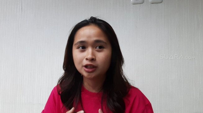 Gritte Agatha  menyatakan lebih kreatif saat menggarap konten YouTube [Suara.com/Sumarni].