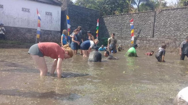 Ikut Lomba Tangkap Lele di Banyumas, Bule Belgia: Seru dan Beda