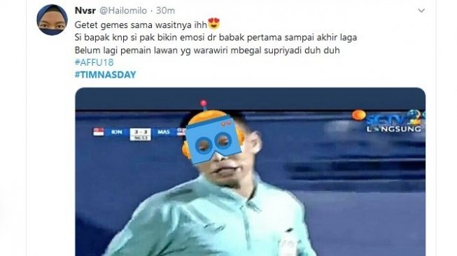 Timnas Indonesia U-18 Ditekuk Malaysia, Simak Hujatan Netizen pada Wasit