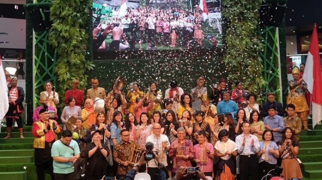 Pembukaan Kampoeng Legenda di Mal Ciputra Jakarta pada 8 Agustus 2019. (Foto: Dok. Mal Ciputra Jakarta)