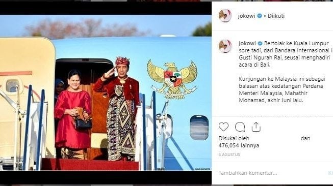 Gagah Ini Berbagai Gaya Presiden Jokowi  Pakai Baju  Adat  Bali 