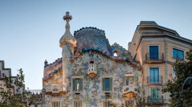 Casa Batllo (Wikimedia Commons Christian Schd)