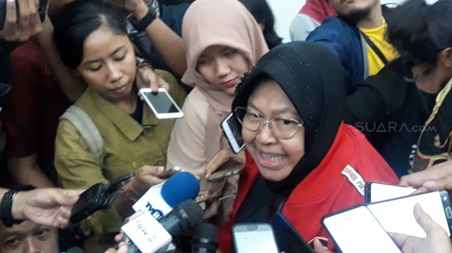 Dituding Cari Popularitas, Mensos Risma : Demi Allah Saya Tak Ada Niat