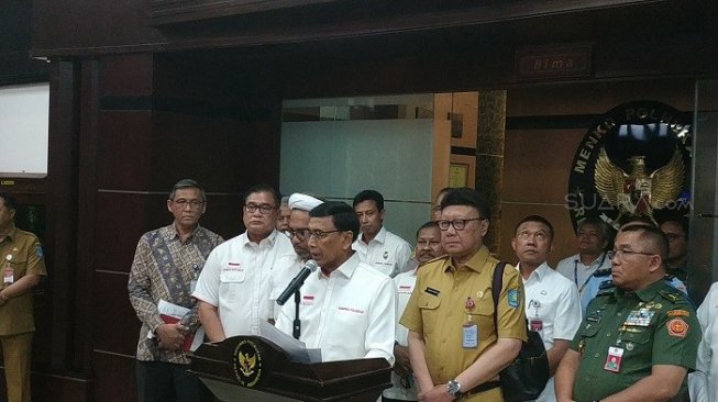 Wiranto: Oknum Pemicu Aksi di Papua Ganggu Kebersamaan dan Persatuan