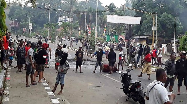 Polri Bantah Ada Anggotanya yang Tertembak saat Kerusuhan di Manokwari