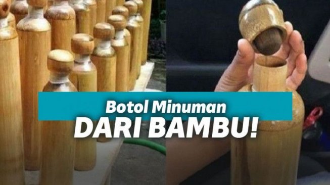 Cowok Ini Bikin Botol Minum Dari Bahan Tak Biasa, Karyanya Langsung Viral 