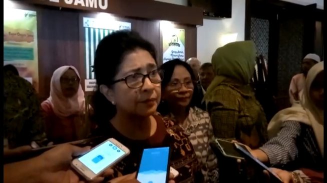 Nila Moeloek di Yogyakarta (Himedik.com/Rosiana Chozanah)