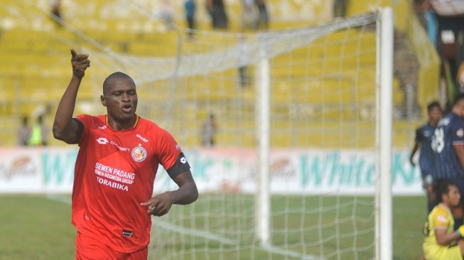 Gol Barthelemy Selamatkan Semen Padang di Markas Persib Bandung