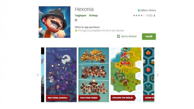 Hexonia, game indie seru di Android. [Google Play Store]