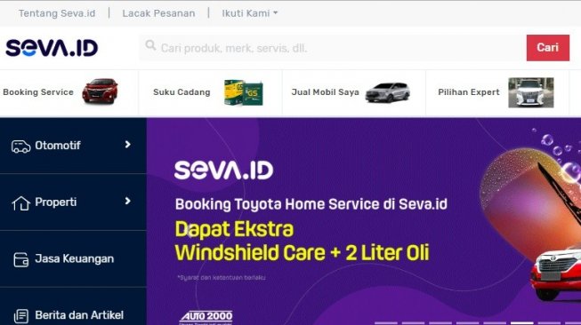 Aplikasi jual beli mobil, Seva.id. [Seva]