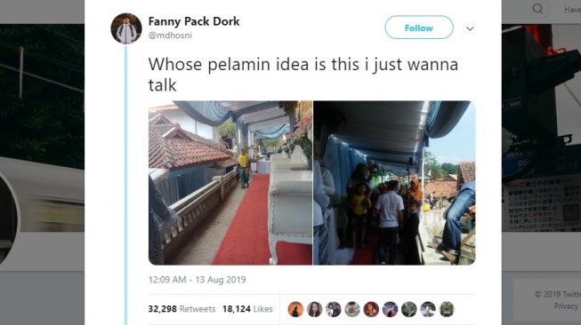 Viral Wujud Pelaminan Unik di Lorong Rumah, Fotografer Jadi Sorotan