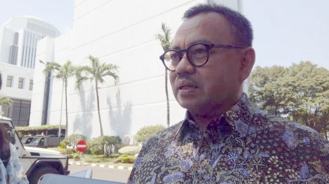 Mantan Menteri ESDM Sudirman Said. (Suara.com/Ria Rizki)