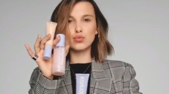 Super Cute, Millie Bobby Brown Rilis Lini Kecantikan untuk Generasi Z