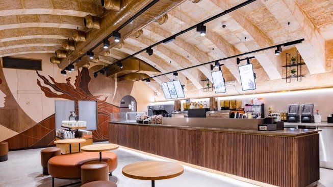 Gerai Starbucks Instagrammable di Dunia (instagram.com/starbucks.mt)